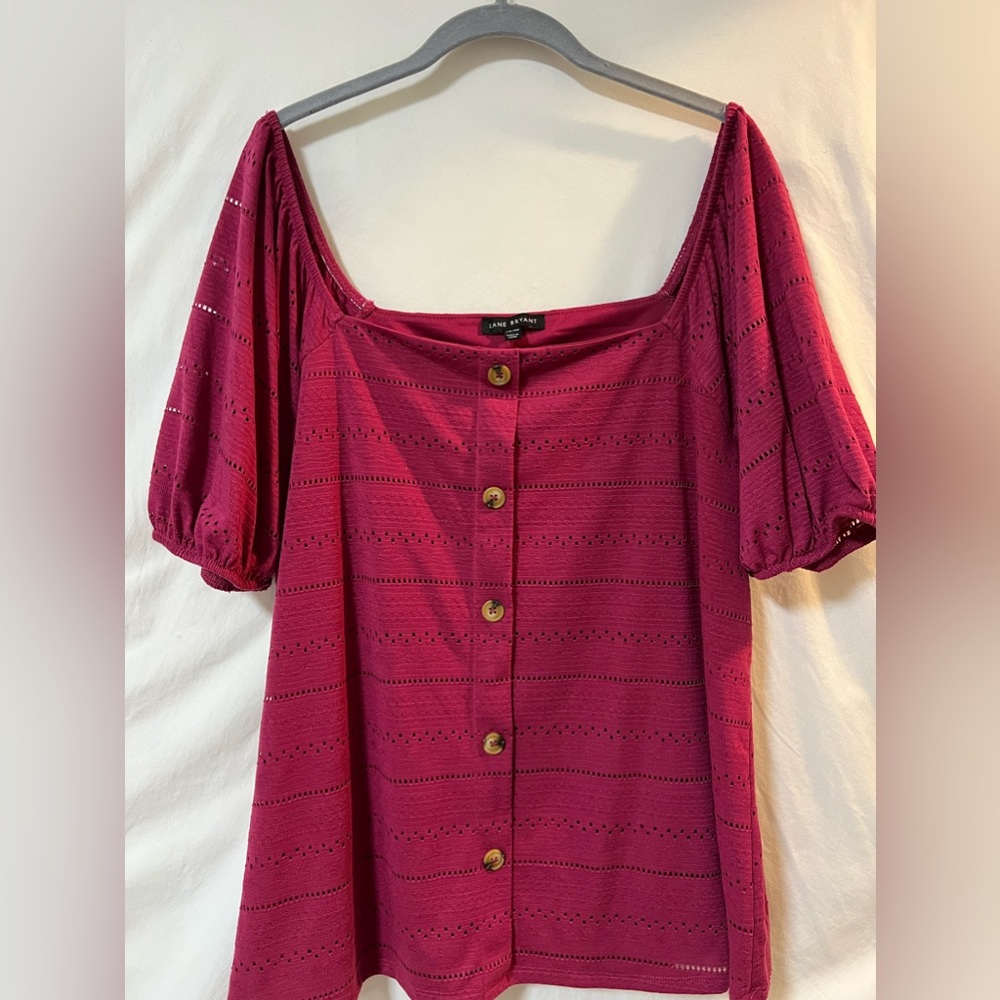 *NWT* Lane Bryant off the shoulder blouse SZ 18/20
